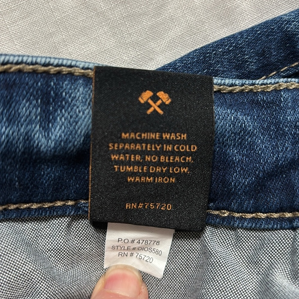 Outpost Makers Original Straight Jeans 36x32 - Picture 8 of 9